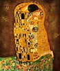 Picture of Gustav Klimt: The Kiss (1908)