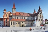 Ellwangen - Marktplatz Basilika 6 - Reiseziele Deutschland