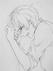 Dibujos Sad A Lapiz Anime – dibujos de colorear