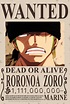 RORONOA ZORO WANTED (One Piece Ch.1058) by bryanfavr on DeviantArt