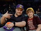 Jack Black and Son at LA Lakers Game March 2017 | POPSUGAR Celebrity ...