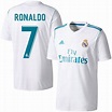 Camiseta del Real Madrid 2017-2018 Local + Ronaldo 7 (Dorsal Oficial) # ...