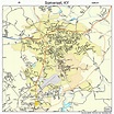 Somerset Kentucky Street Map 2171688