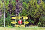 The Mystery Spot is located 5 miles west of St. Ignace and the Mackinac ...