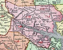 Beaufort County, North Carolina, 1911, Map, Rand McNally, Washington ...