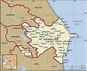 Map of Azerbaijan and geographical facts, Where Azerbaijan on the world ...