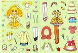 Anime paper doll - Google Search | Muñecas de papel, Sobres de papel y ...