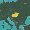 Mapa De Hungria En Europa