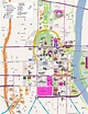 Map of downtown Nashville - Downtown map of Nashville (Tennessee - USA)