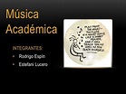 Musica academica