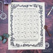 The Witches' Alphabet: Theban Script Parchment Poster - Etsy | Witches ...