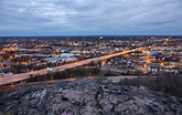 Night time Cityscape in Paterson, New Jersey image - Free stock photo ...