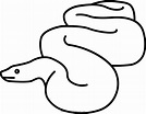 Dibujo De Anaconda Para Colorear - Ultra Coloring Pages