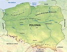 Mapa de Polonia