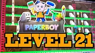 PAPERBOY LEVEL 21 - HOW TO EASY BEAT GAME PAPERBOY LG TV - YouTube