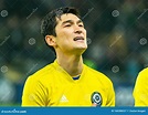Kazakhstan National Football Team Defender Yeldos Akhmetov Editorial ...