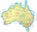 Karten von Australien | Karten von Australien zum Herunterladen und Drucken