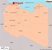 Tripoli Map | Libya | Detailed Maps of Tripoli | Tripoli Old Town Map