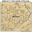Meridian Mississippi Street Map 2846640