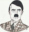 ARTE, FOTOS Y DIBUJOS: DIBUJO: ADOLF HITLER PARA IMPRIMIR