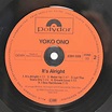 Yoko Ono - It's Alright (I See Rainbows), 1360 ₽ купить виниловую ...
