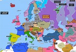 Map Of Europe In 1918 After Ww1