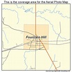 Aerial Photography Map of Fountain Hill, AR Arkansas