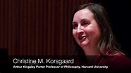 Christine Korsgaard - Pioneering Minds
