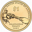 1 Dollar (Traité des Wampanoags - 1621) - États-Unis – Numista