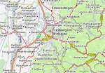 Mapa MICHELIN Friburgo de Brisgovia - plano Friburgo de Brisgovia ...