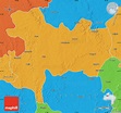Political Map of Guna