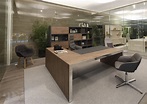 Bureaux Modernes Design : Bureau Informatique ELTON, Design Moderne, en ...