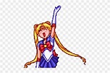 Pixel Gif Sailor Moon - Free Transparent PNG Clipart Images Download