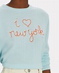 Lingua Franca I Love NYC Cashmere Sweater | INTERMIX®