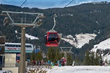 Mittelstation - Rote 8er Gondelbahn - Winterwanderung bei der Edelweiss ...