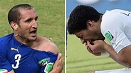Giorgio Chiellini 'admires' Luis Suarez for biting him at World Cup ...