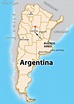 Buenos Aires Argentina Map - ToursMaps.com
