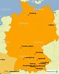 StepMap - Partnerstädte - Landkarte für Deutschland