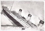 Titanic dibujo, Paisaje a lapiz, Película titanic