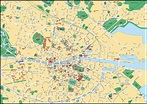 Map of Dublin - Map Dublin city (Ireland)