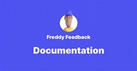 Documentation • Freddy Feedback