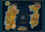 World of Warcraft Classic Zones Map A1 841x594mm HP Photo | Etsy