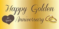 50th Wedding Anniversary Wishes and Messages - WishesMsg