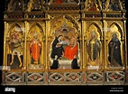 Políptico de Incoronazione della Vergine (c. 1385) en la Catedral de ...