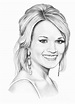 Carrie Underwood by Murphy Elliott ~ traditional pencil art | Fantasy ...