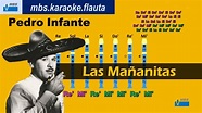 Las Mañanitas Flauta Dulce / Pedro Infante / Tutorial con notas tipo ...
