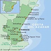 Costa De Azahar Spain Map - Map