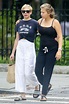 Michelle Williams and daughter Matilda, 12, who is as tall as she is ...