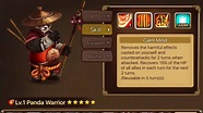 Summoners War: Sky Arena - Fire Panda Warrior Runes - YouTube