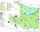 Map of Royal Botanical Gardens, Melbourne. | Botanical gardens ...
